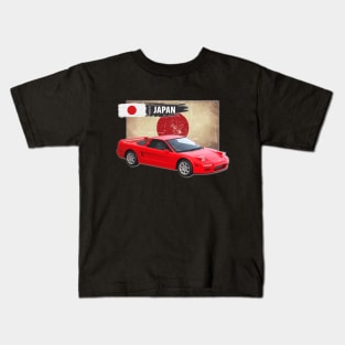 1994 Red Acura NSX 09 Kids T-Shirt